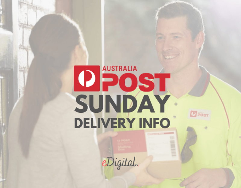 does australia post deliver on sundays 2023