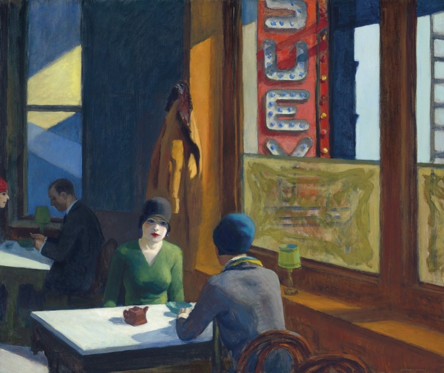 Chop Suey Edward Hopper