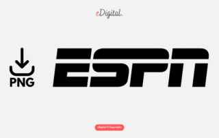 ESPN logo PNG black