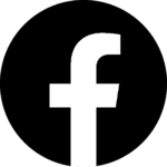 Facebook logo black PNG small size