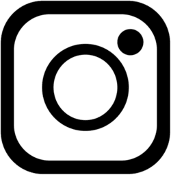 Instagram icon black PNG small size