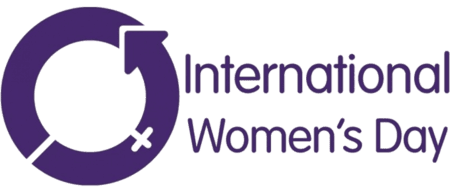 International Women's Day logo medium size horizontal png