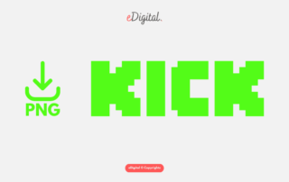 Kick icon PNG green