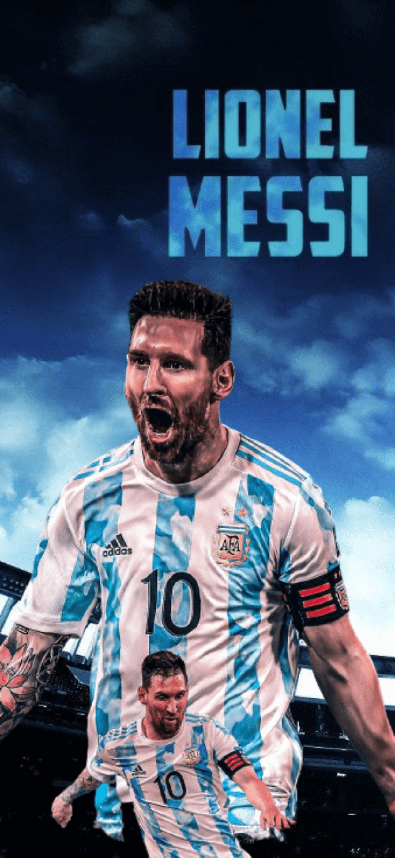 Download Messi Iphone Presenting Ballon Dor Wallpaper  Wallpaperscom