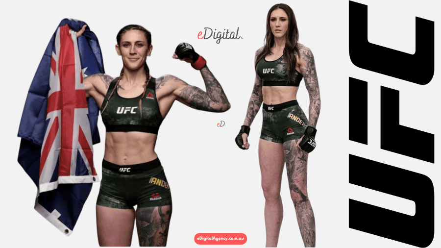 Megan Anderson popular Australian female athlete on Instagram