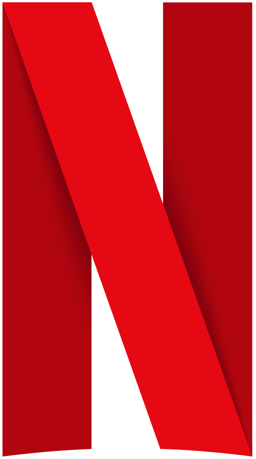 Netflix N symbol logo red transparent RGB png icon