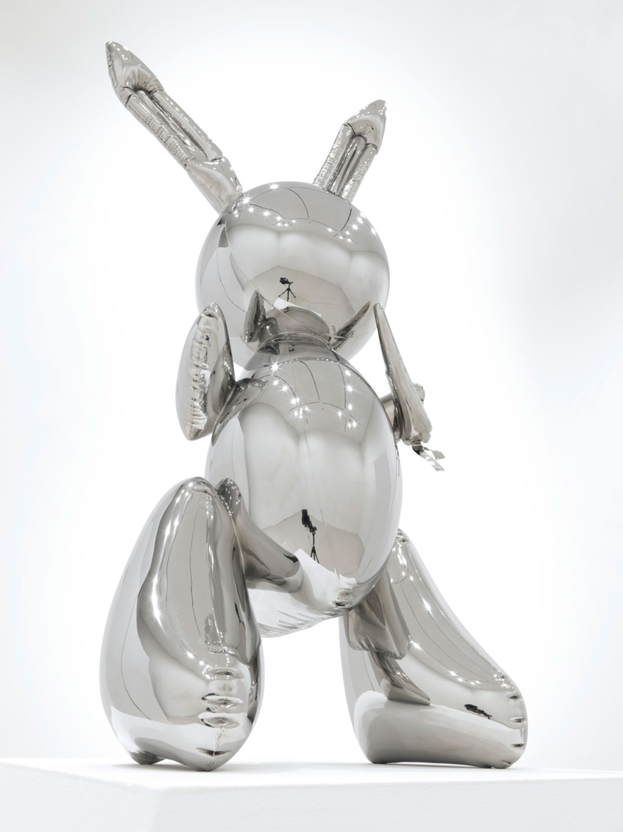 RABBIT Jeff Koons sculpture art