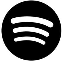 Spotify icon black png small size