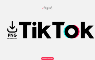 TikTok font wordmark png