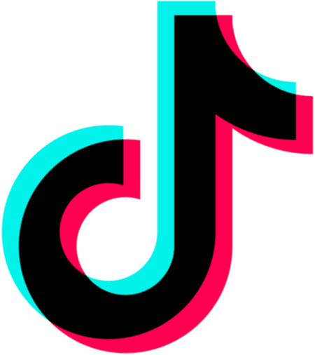 TikTok logo PNG medium size