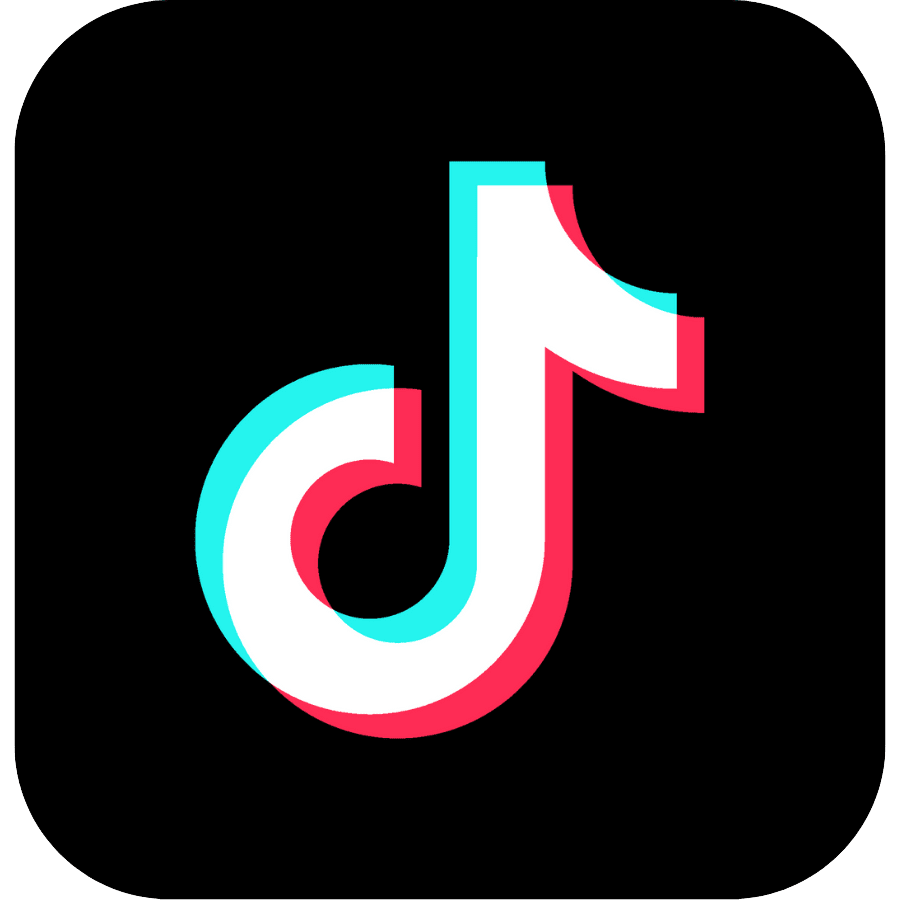 TikTok logo smooth background edges webp