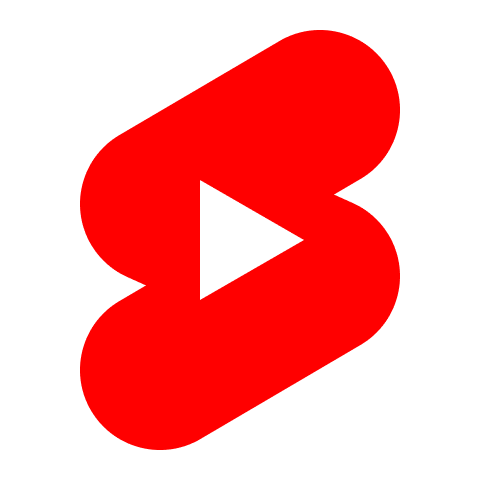 THE NEW YOUTUBE SHORTS LOGO PNG 2023