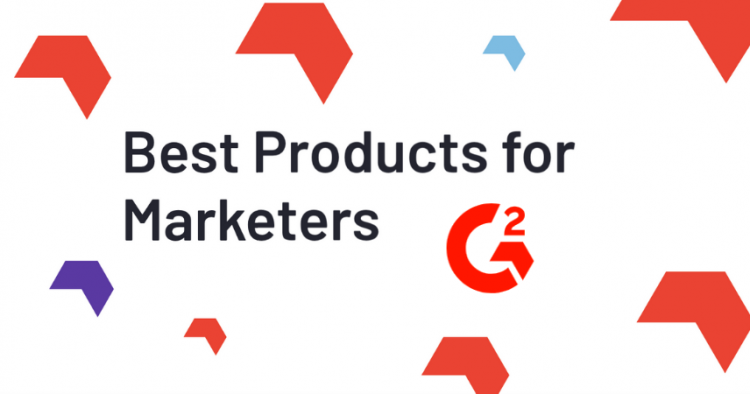 best software products for marketers awards g2crowd