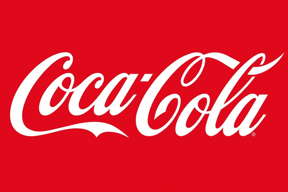 coca cola logo white png