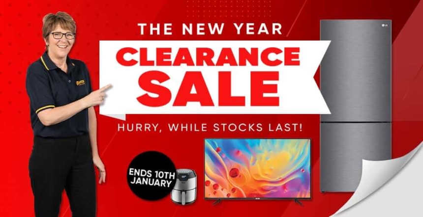 home appliances January sale Betta