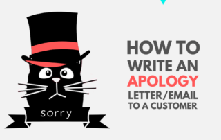 how to write customer apology letter email