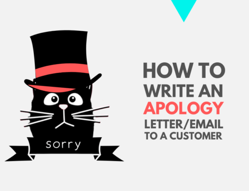HOW TO WRITE AN APOLOGY LETTER OR EMAIL TO A CUSTOMER