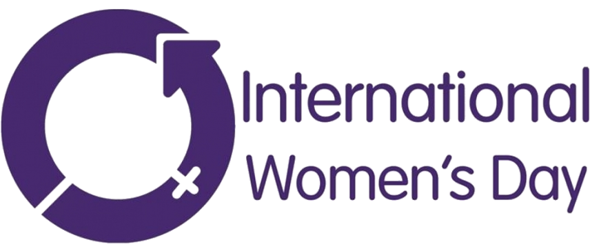 international women's day logo png horizontal