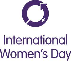 international women's day logo png large