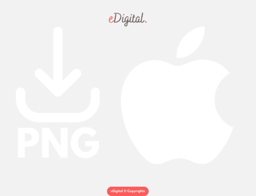 THE NEW APPLE LOGO WHITE PNG IN 2024