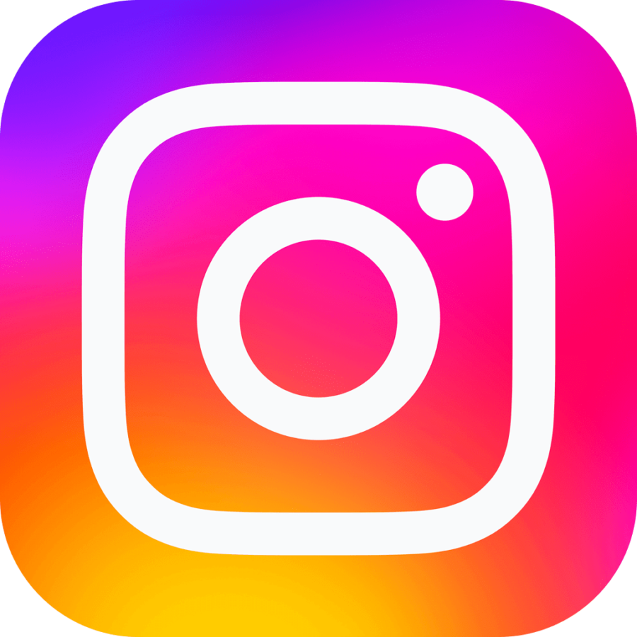 instagram and facebook logo white png