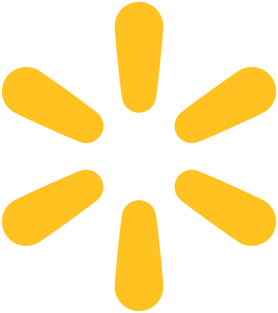 new Walmart logo large size yellow