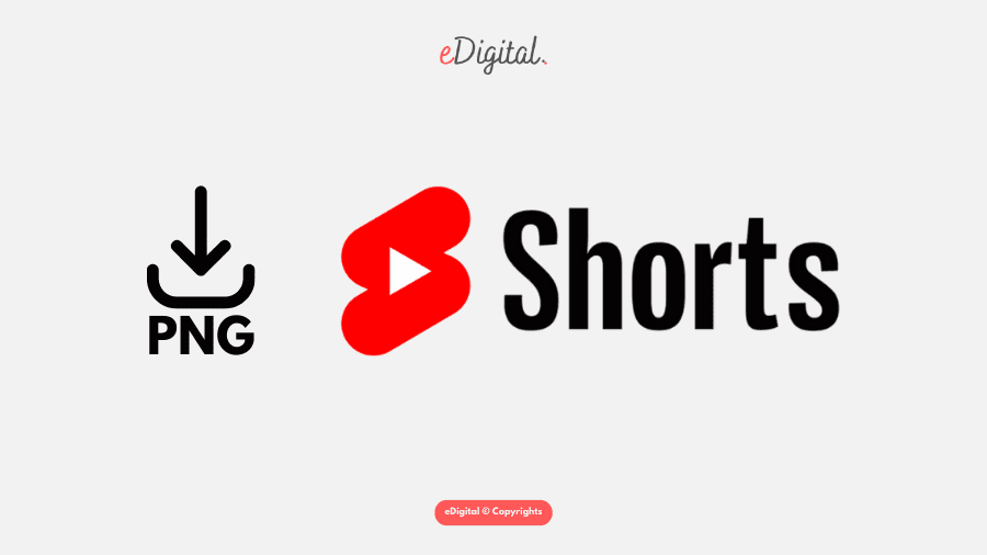 new YouTube Shorts logo PNG