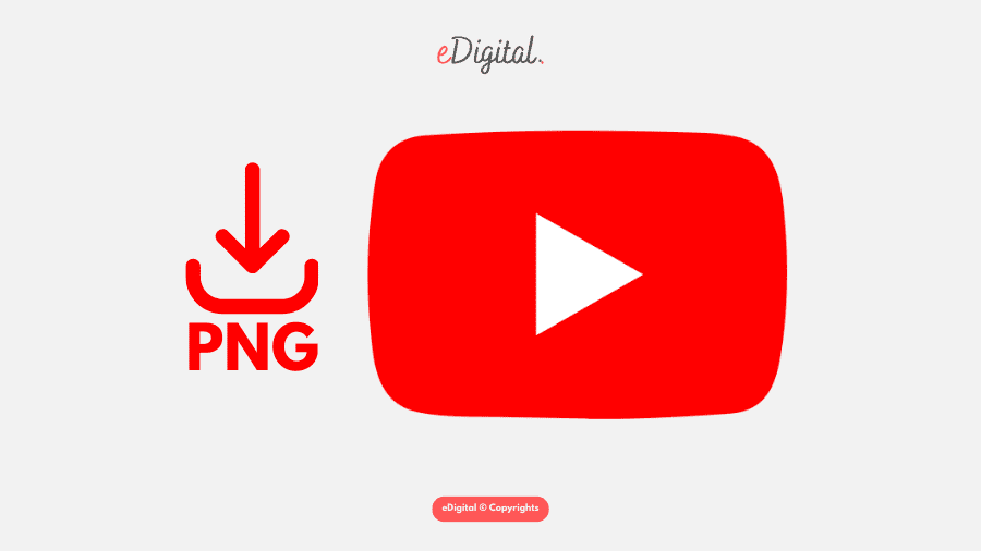 new Youtube icon red PNG