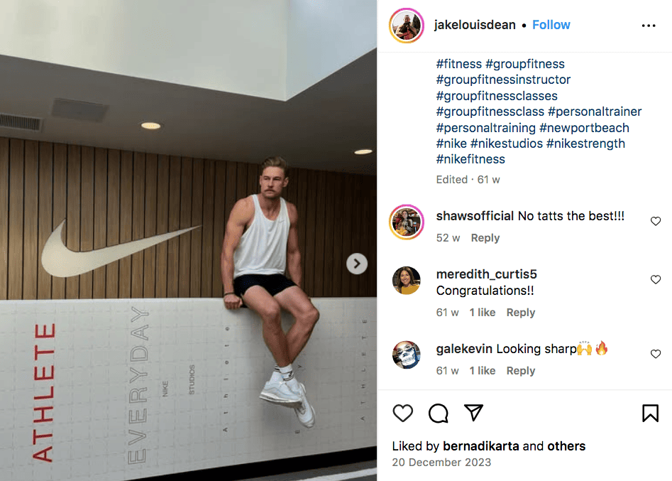 #personaltraining a popular gym hashtag on Instagram