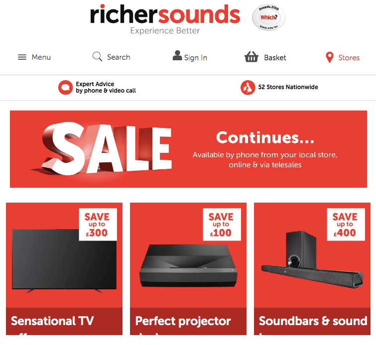 richer sounds January sale deals offers