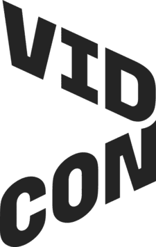 small Vidcon logo png