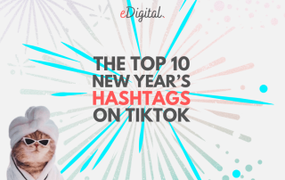 top 10 New Year's hashtags on TikTok