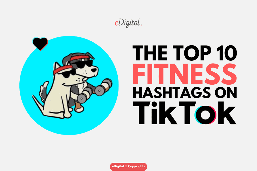 top 10 fitness hashtags on TikTok