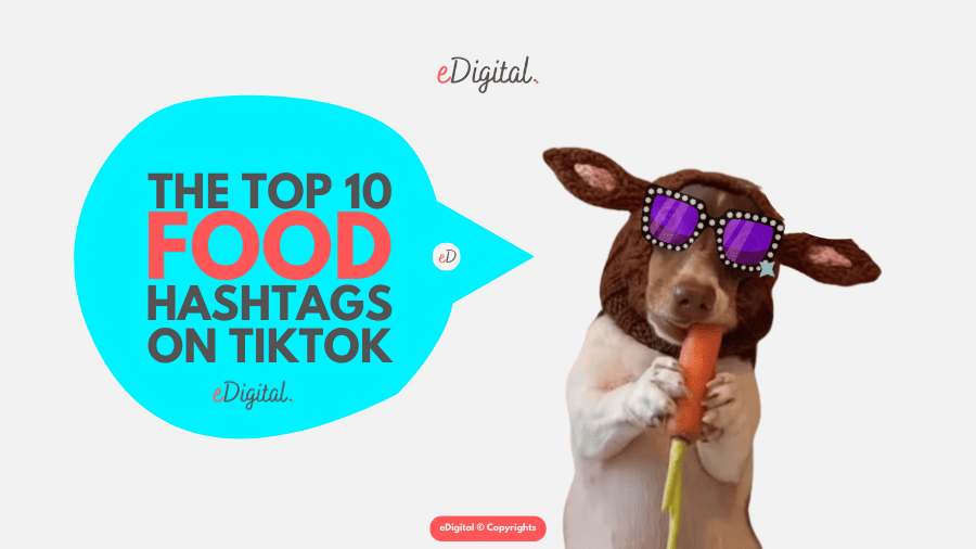 top 10 food hashtags on TikTok