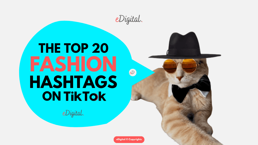 top 20 fashion hashtags on TikTok