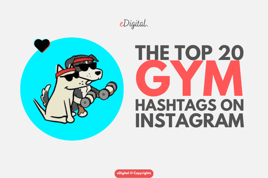 top 20 gym hashtags on Instagram