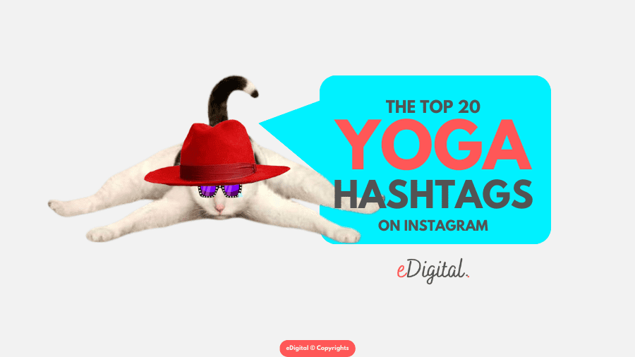 top 20 yoga hashtags on Instagram