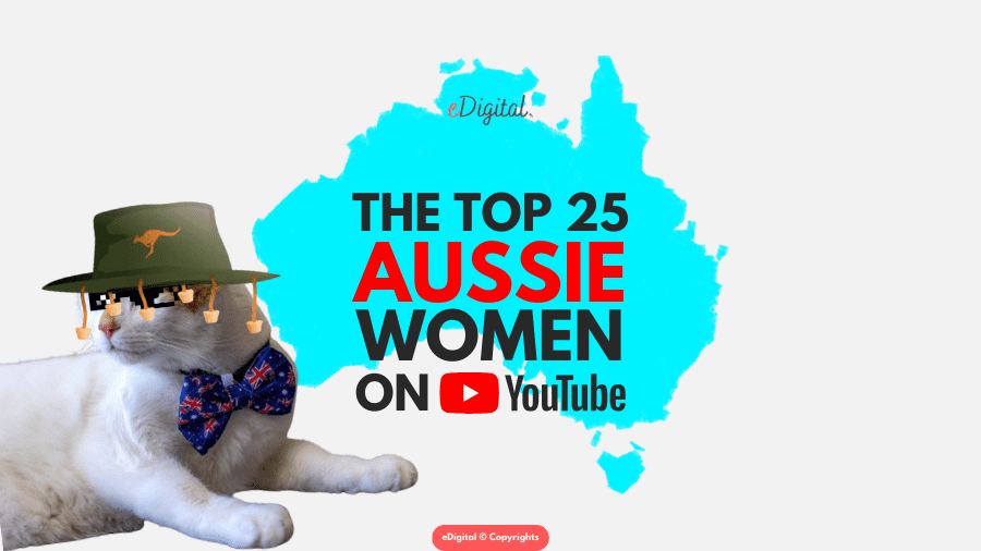 top 25 Australian women on Youtube