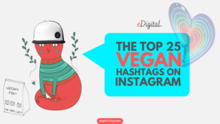 top 25 vegan hashtags on Instagram