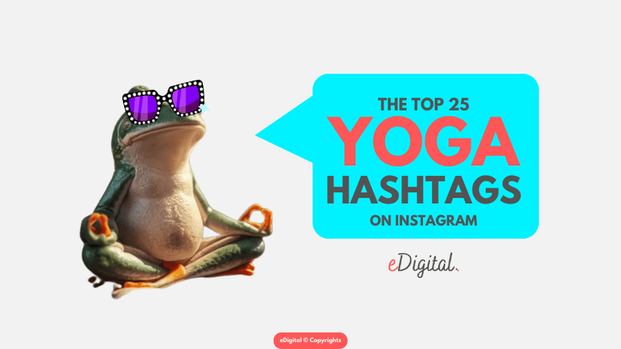 top 25 yoga hashtags on Instagram