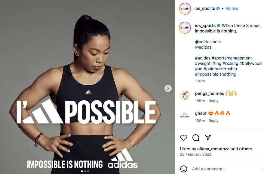 #weightlifting a popular gym hashtag on Instagram